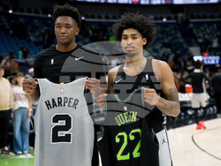 Spurs Pelicans Basketball