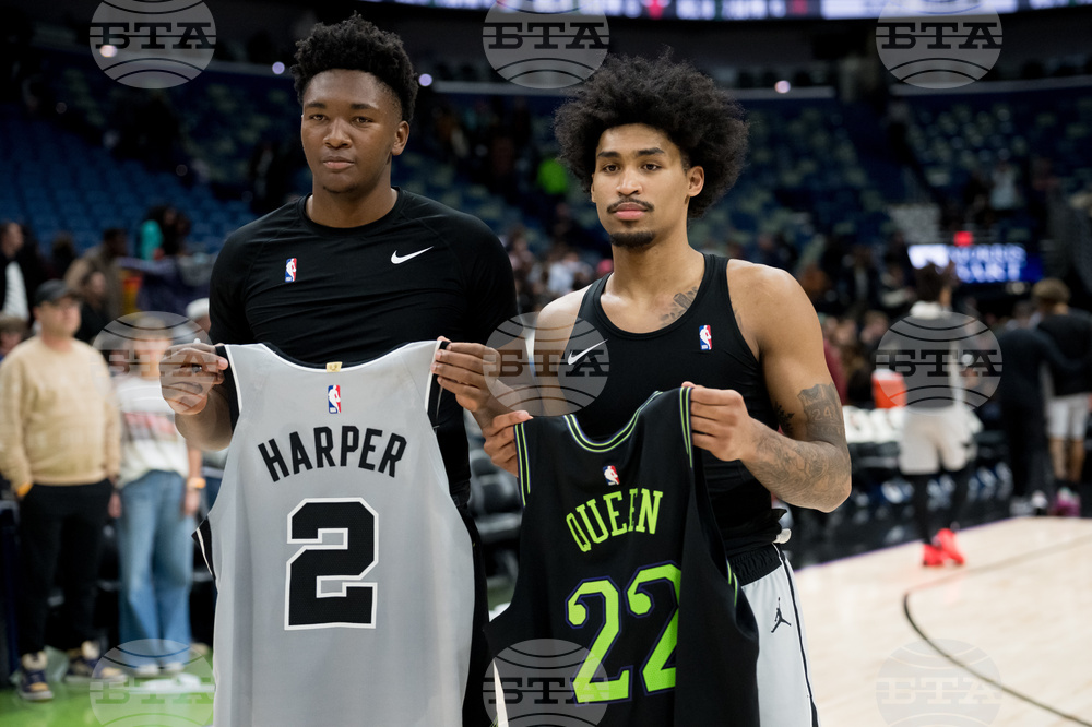 Spurs Pelicans Basketball