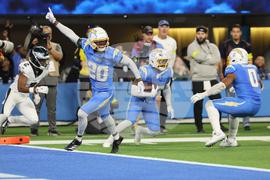 Eagles Chargers Football