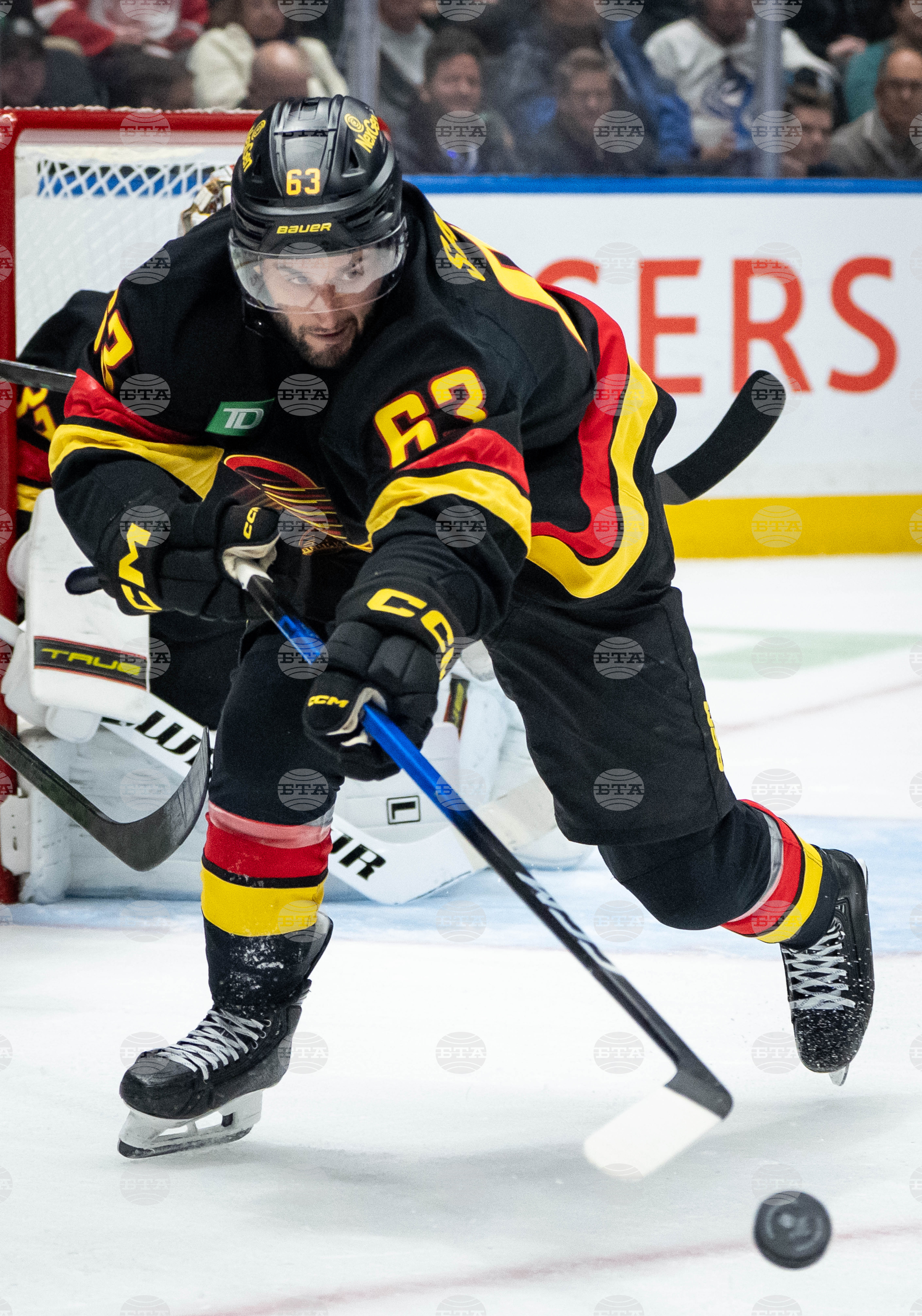 Red Wings Canucks Hockey