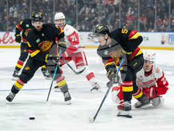 Red Wings Canucks Hockey