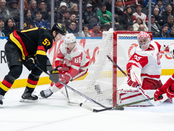 Red Wings Canucks Hockey