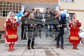 Висше училище по телекомуникации и пощи - нови общежития - откриване