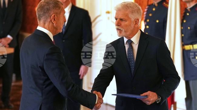 Чешкият президент Петър Павел назначи правителството на Андрей Бабиш