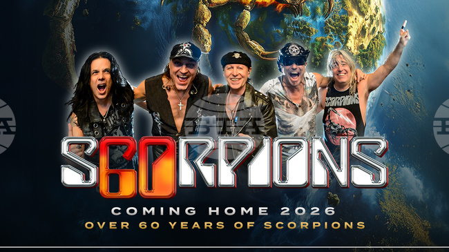 Scorpions отбелязва 60 години от създаването си с юбилейно шоу в София