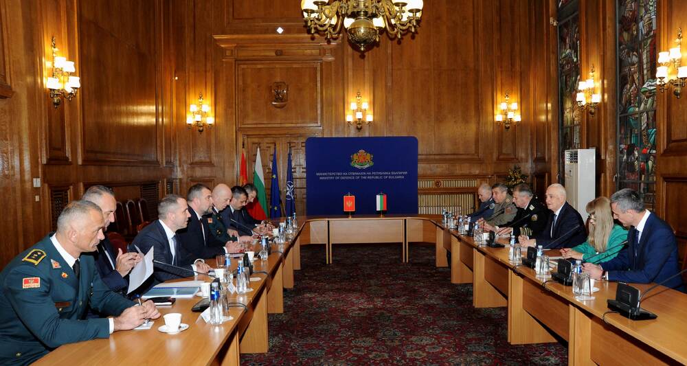 Montenegrin, Bulgarian Defence Ministers Meet in Sofia, Discuss Cooperation