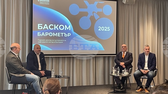 Софтуерният сектор в България отчита ръст на приходите от 11,5 процента през 2024 г. по данни на БАСКОМ