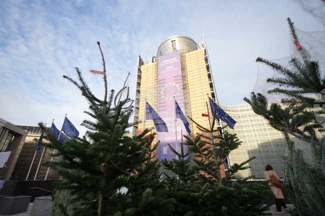 Belgium EU Christmas