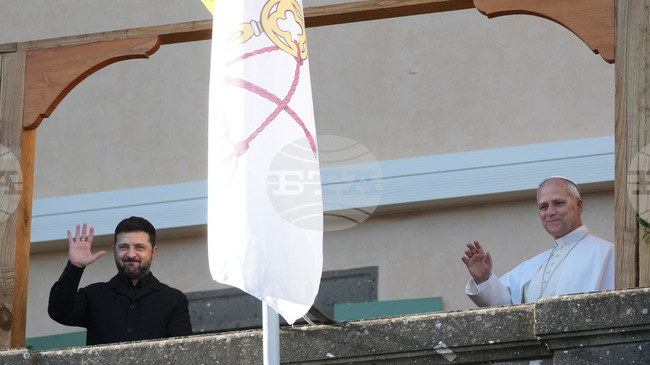 Папа Лъв ХІV смята за нереалистично да се работи за мир в Украйна без Европа