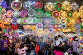 Philippines Daily Life Holiday Lights