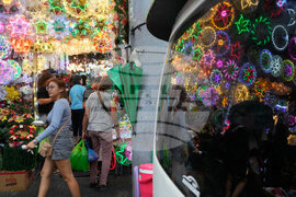 Philippines Daily Life Holiday Lights