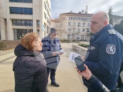 Перник - полиция - информационна кампания по въвеждане на еврото