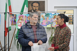 Разград - библиотека - изложба