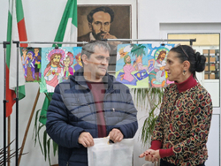 Разград - библиотека - изложба