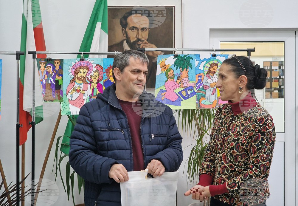 Разград - библиотека - изложба