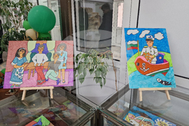 Разград - библиотека - изложба