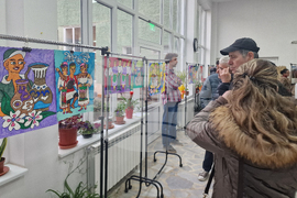 Разград - библиотека - изложба