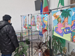 Разград - библиотека - изложба