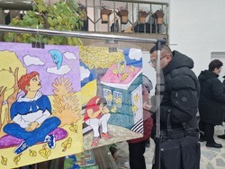 Разград - библиотека - изложба