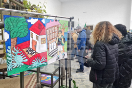 Разград - библиотека - изложба