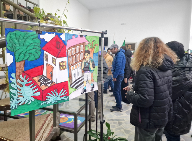 Разград - библиотека - изложба