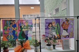 Разград - библиотека - изложба