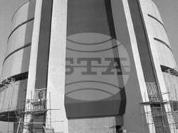 Фасадата на "Панорама - Плевенска епопея 1977"