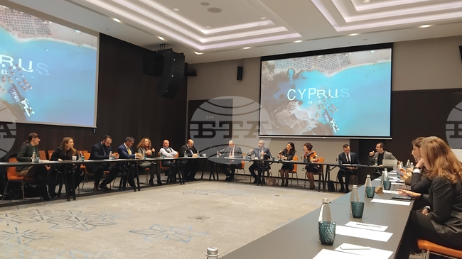 Експерти и дипломати обсъдиха геостратегическите процеси в Източното Средиземноморие и ролята на Кипър в тях на форум в София