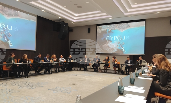 Експерти и дипломати обсъдиха геостратегическите процеси в Източното Средиземноморие и ролята на Кипър в тях на форум в София