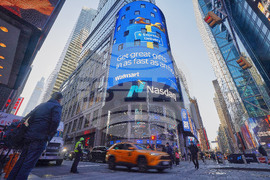 Financial Markets Wall Street Walmart