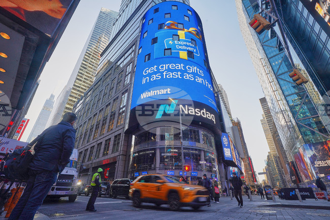 Financial Markets Wall Street Walmart