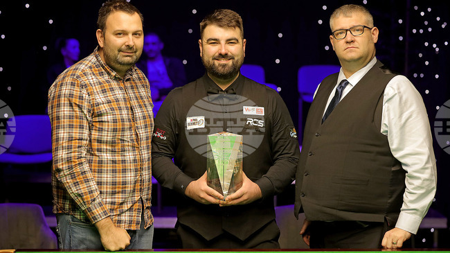 Джейми Кларк спечели големия международен снукър турнир в София