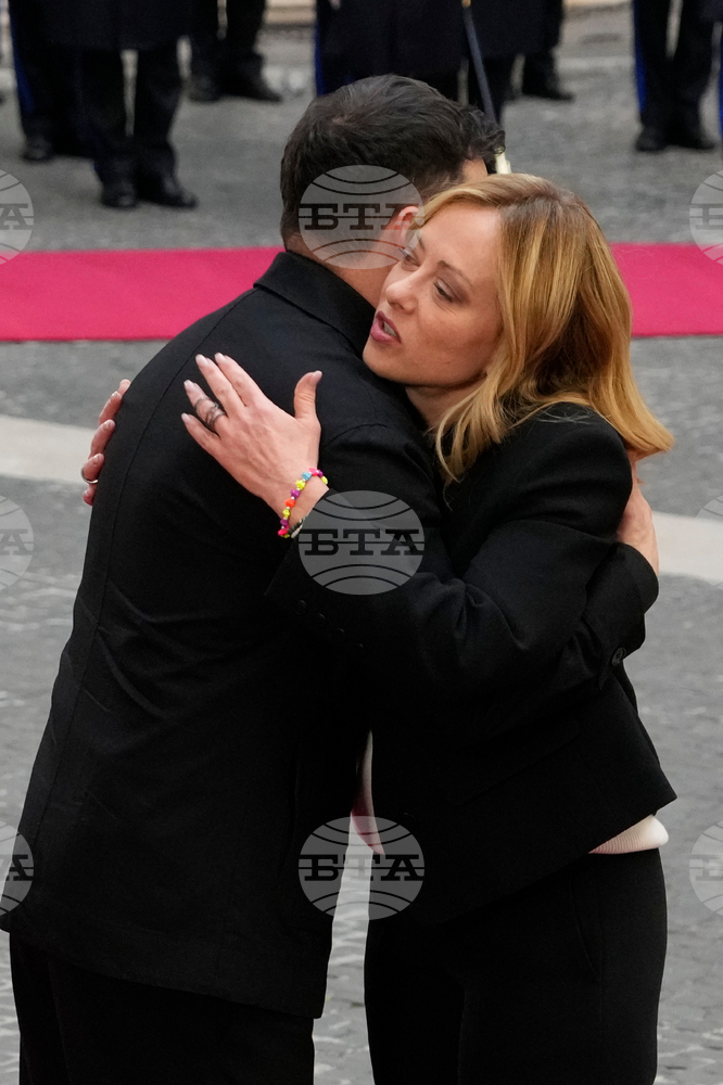  Зеленски ще посети Рим утре за среща с Мелони