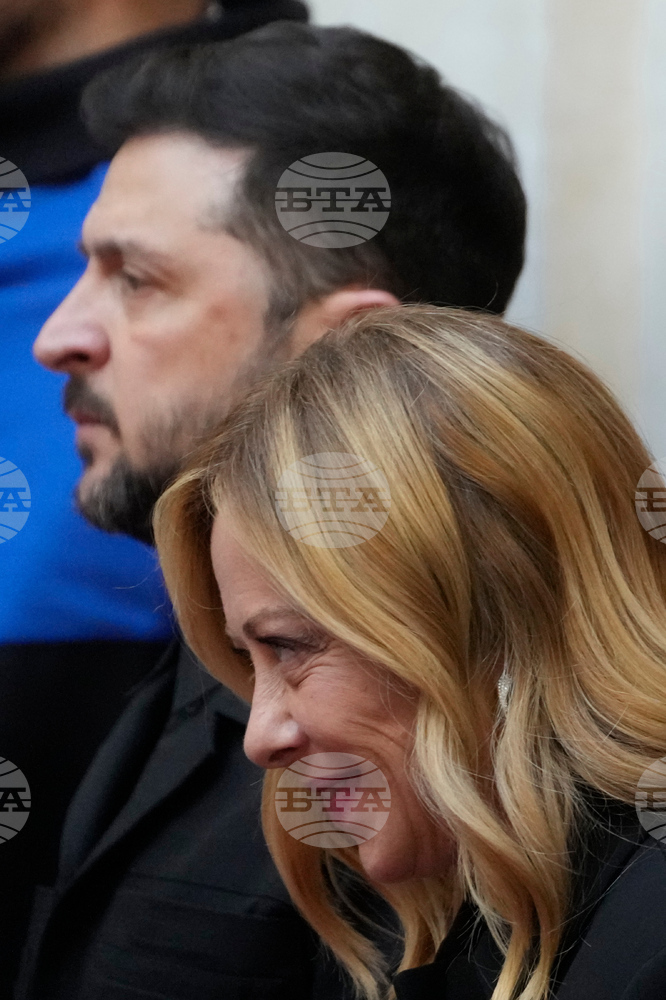 Мелони прие Зеленски в Рим