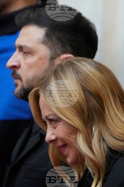 Мелони прие Зеленски в Рим