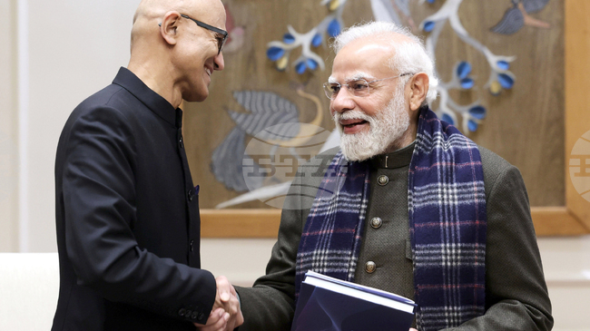 „Майкрософт“ ще инвестира 17,5 милиарда долара в Индия през следващите четири години, обяви компанията