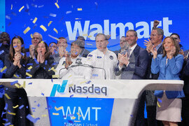 Financial Markets Wall Street Walmart
