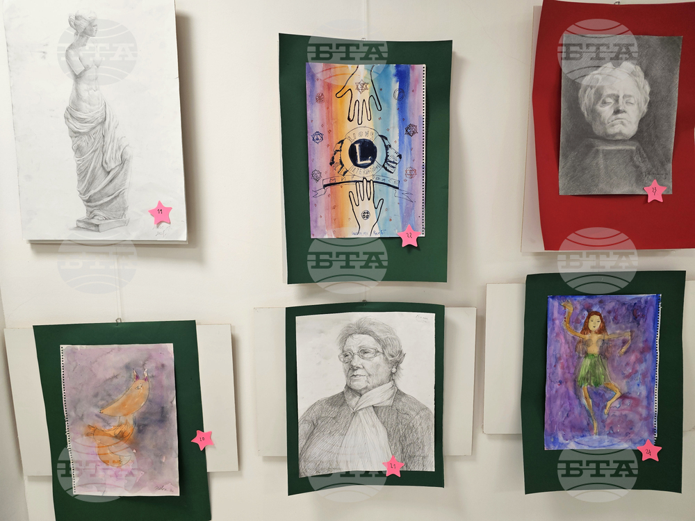 Русе - изложба - деца