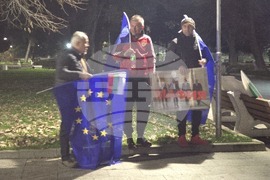 Луковит - протест