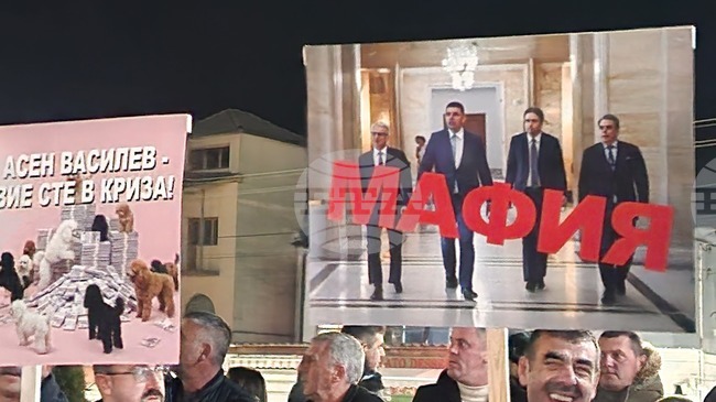 В Сърница започна митинг "Не на насилието"