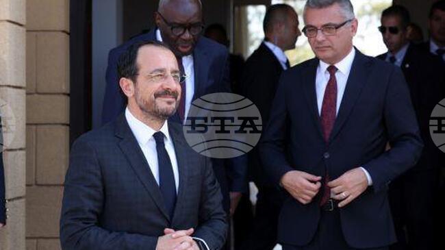 КНА: Целта е да се създадат условия за възобновяване на преговорите, каза кипърският президент преди срещата си с лидера на кипърските турци