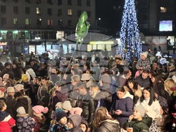 Свищов - елха - коледни светлини