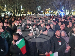 Стара Загора - митинг в подкрепа на правителството