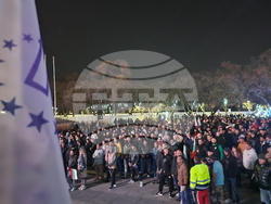 Стара Загора - митинг в подкрепа на правителството