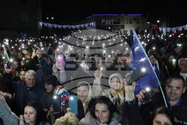 Белица - митинг