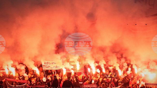 Байерн бе глобен с 116 000 евро и частично затваряне на стадиона от УЕФА