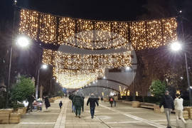 Ямбол - коледни светлини