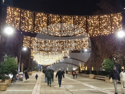 Ямбол - коледни светлини