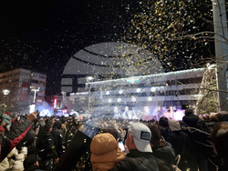 Ямбол - коледни светлини