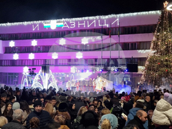 Ямбол - коледни светлини